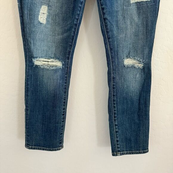 Women’s Lucky Brand Jeans Lolita Capri Distressed - Picture 7 of 11